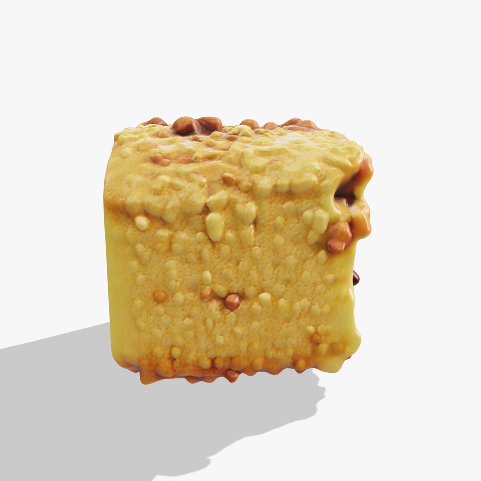 Moist Coffee Cake with Streusel Topping model pack